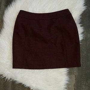 Above the knee pencil skirt